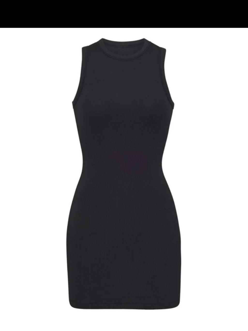 Skims Cotton Rib Tank Dress